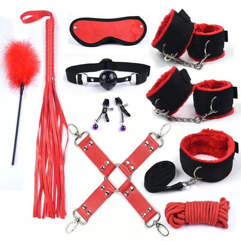 Bondage Kit With Adult Toys & Accessories