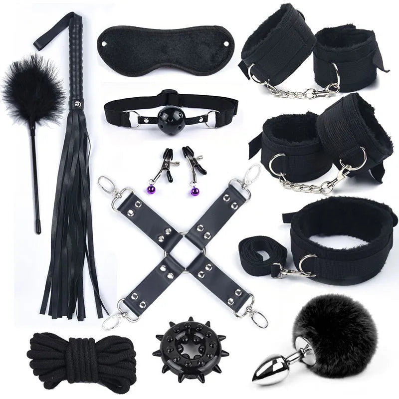 Bondage Kit With Adult Toys & Accessories
